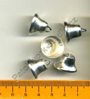 Zvoneček 18 mm - stříbrný
